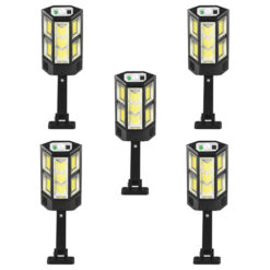 5 ΤΜΧ ΗΛΙΑΚΟΣ ΠΡΟΒΟΛΕΑΣ ΔΡΟΜΟΥ 1200W ΜΕ ΤΕΧΝΟΛΟΓΙΑ COB & ΑΙΣΘΗΤΗΡΑ ΚΙΝΗΣΗΣ