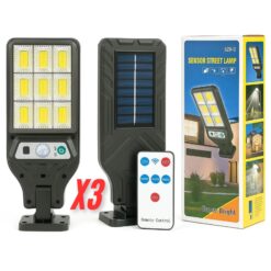 3 ΤΜΧ ΗΛΙΑΚΗ ΛΑΜΠΑ ΔΡΟΜΟΥ ΚΑΙ ΚΗΠΟΥ 1200W