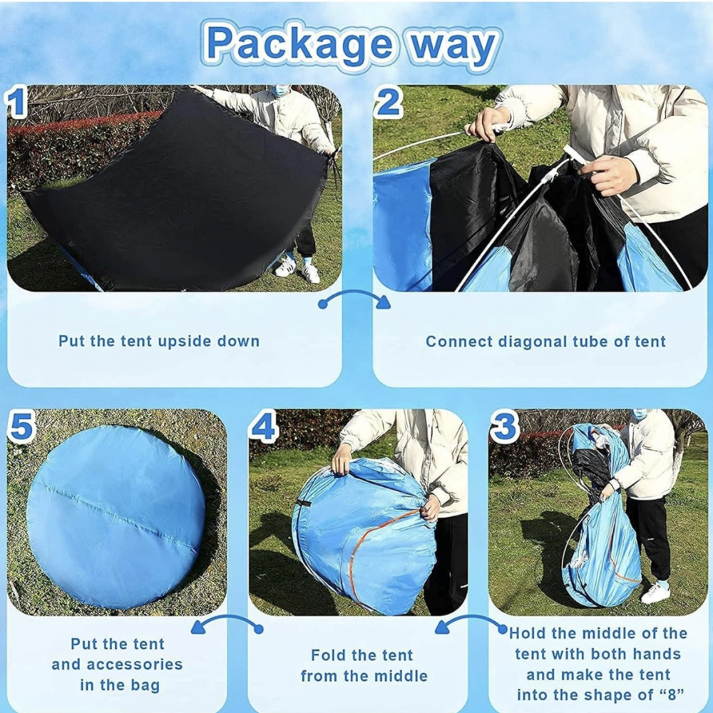 ΣΚΗΝΗ CAMPING ΑΥΤΟΜΑΤΟΥ ΑΝΟΙΓΜΑΤΟΣ 2X2 ΣΚΗΝΗ CAMPING ΑΥΤΟΜΑΤΟΥ ΑΝΟΙΓΜΑΤΟΣ 2X2 - Image 4