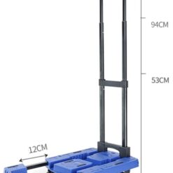 Alternative view of ΠΤΥΣΣΟΜΕΝΟ ΚΑΡΟΤΣΙ ΜΕΤΑΦΟΡΑΣ BLUE – ΕΩΣ 200 KG