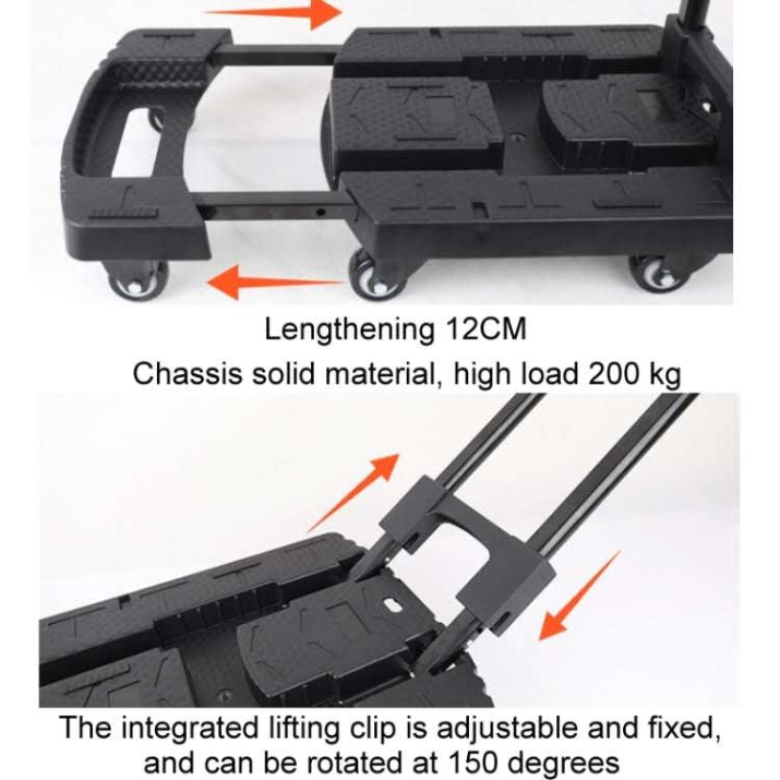 ΠΤΥΣΣΟΜΕΝΟ ΚΑΡΟΤΣΙ ΜΕΤΑΦΟΡΑΣ – BLACK ΠΤΥΣΣΟΜΕΝΟ ΚΑΡΟΤΣΙ ΜΕΤΑΦΟΡΑΣ - BLACK - Image 3