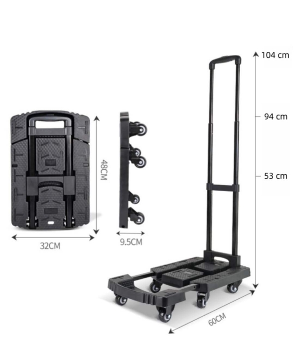 ΠΤΥΣΣΟΜΕΝΟ ΚΑΡΟΤΣΙ ΜΕΤΑΦΟΡΑΣ – BLACK ΠΤΥΣΣΟΜΕΝΟ ΚΑΡΟΤΣΙ ΜΕΤΑΦΟΡΑΣ - BLACK - Image 4