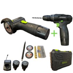 Alternative view of ΣΕΤ ΕΠΑΝΑΦΟΡΤΙΖΟΜΕΝΟ ΚΡΟΥΣΤΙΚΟ ΔΡΑΠΑΝΟΚΑΤΣΑΒΙΔΟ & ΜΙΝΙ ΓΩΝΙΑΚΟΣ ΤΡΟΧΟΣ STAHLMAYER 24V