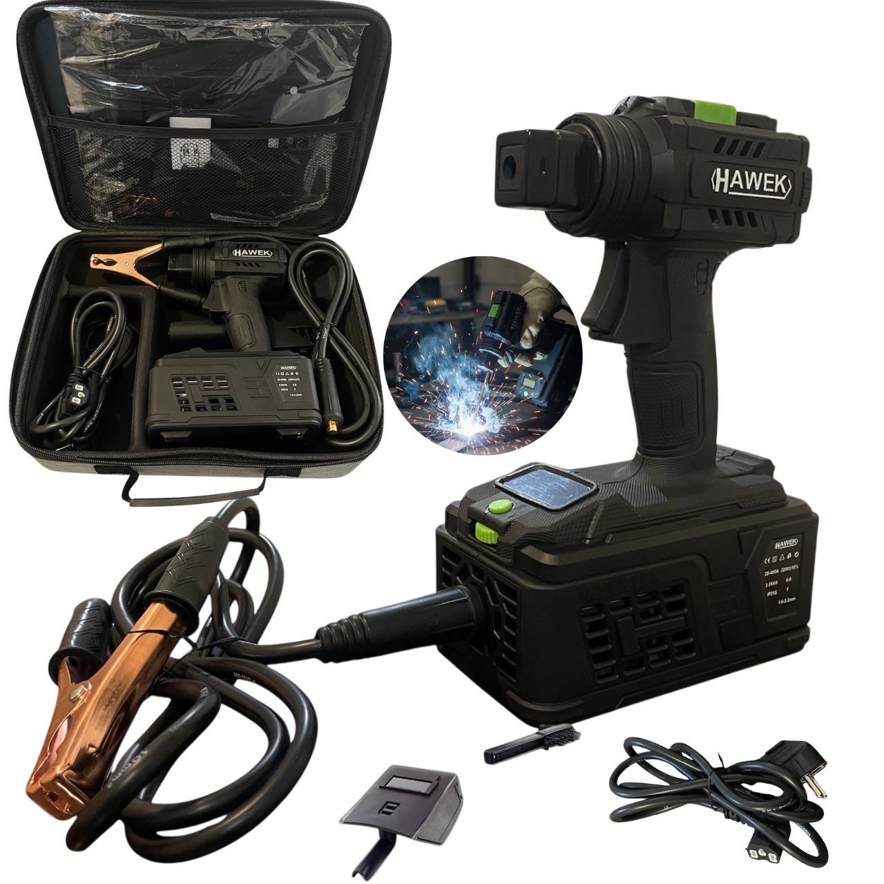 ΕΠΑΓΓΕΛΜΑΤΙΚΗ ΗΛΕΚΤΡΟΚΟΛΛΗΣΗ INVERTER ΤΥΠΟΥ ΠΙΣΤΟΛΙ 400A ΜΕ ΨΗΦΙΑΚΗ ΟΘΟΝΗ – HAWEK ΕΠΑΓΓΕΛΜΑΤΙΚΗ ΗΛΕΚΤΡΟΚΟΛΛΗΣΗ INVERTER ΤΥΠΟΥ ΠΙΣΤΟΛΙ 400A ΜΕ ΨΗΦΙΑΚΗ ΟΘΟΝΗ - HAWEK