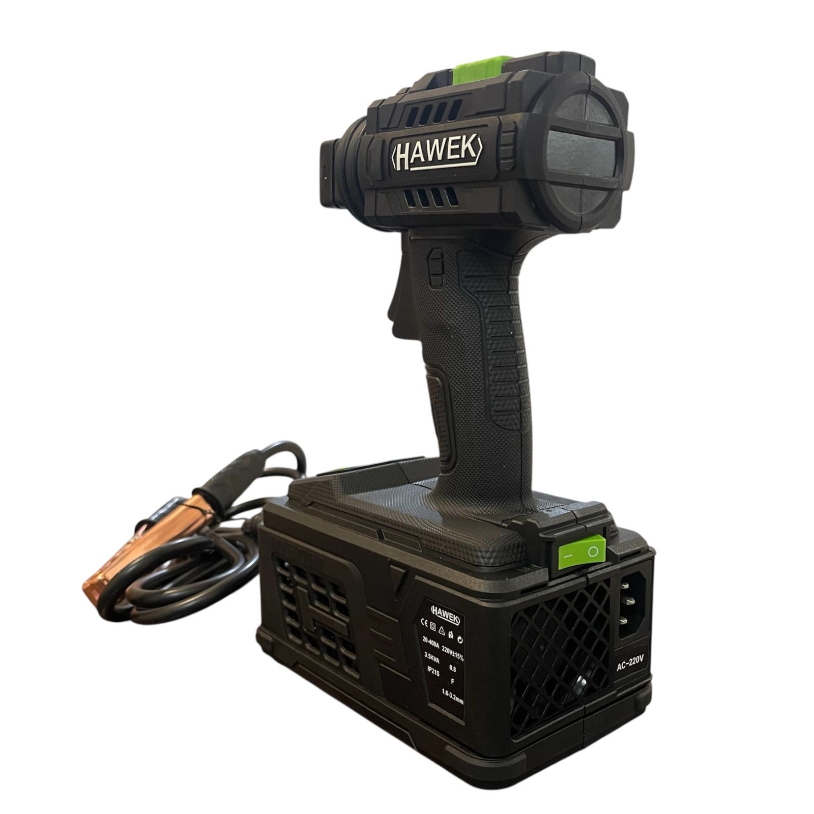 ΕΠΑΓΓΕΛΜΑΤΙΚΗ ΗΛΕΚΤΡΟΚΟΛΛΗΣΗ INVERTER ΤΥΠΟΥ ΠΙΣΤΟΛΙ 400A ΜΕ ΨΗΦΙΑΚΗ ΟΘΟΝΗ – HAWEK ΕΠΑΓΓΕΛΜΑΤΙΚΗ ΗΛΕΚΤΡΟΚΟΛΛΗΣΗ INVERTER ΤΥΠΟΥ ΠΙΣΤΟΛΙ 400A ΜΕ ΨΗΦΙΑΚΗ ΟΘΟΝΗ - HAWEK - Image 3