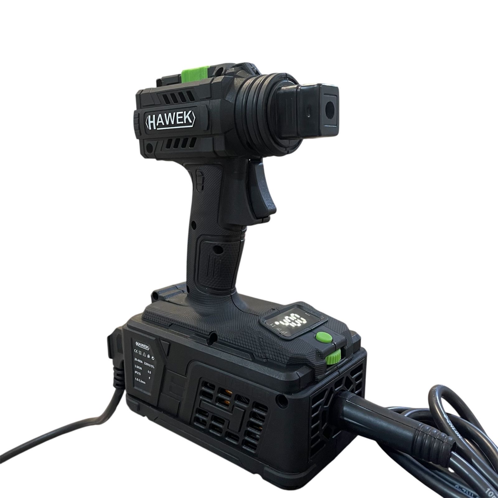 ΕΠΑΓΓΕΛΜΑΤΙΚΗ ΗΛΕΚΤΡΟΚΟΛΛΗΣΗ INVERTER ΤΥΠΟΥ ΠΙΣΤΟΛΙ 400A ΜΕ ΨΗΦΙΑΚΗ ΟΘΟΝΗ – HAWEK ΕΠΑΓΓΕΛΜΑΤΙΚΗ ΗΛΕΚΤΡΟΚΟΛΛΗΣΗ INVERTER ΤΥΠΟΥ ΠΙΣΤΟΛΙ 400A ΜΕ ΨΗΦΙΑΚΗ ΟΘΟΝΗ - HAWEK - Image 4