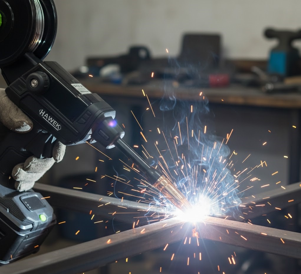 ΕΠΑΓΓΕΛΜΑΤΙΚΗ ΗΛΕΚΤΡΟΚΟΛΛΗΣΗ ΣΥΡΜΑΤΟΣ ΧΩΡΙΣ ΑΕΡΙΟ (NO GAS) ΤΥΠΟΥ ΠΙΣΤΟΛΙ – HAWEK 400A ΕΠΑΓΓΕΛΜΑΤΙΚΗ ΗΛΕΚΤΡΟΚΟΛΛΗΣΗ ΣΥΡΜΑΤΟΣ ΧΩΡΙΣ ΑΕΡΙΟ (NO GAS) ΤΥΠΟΥ ΠΙΣΤΟΛΙ - HAWEK 400A - Image 8