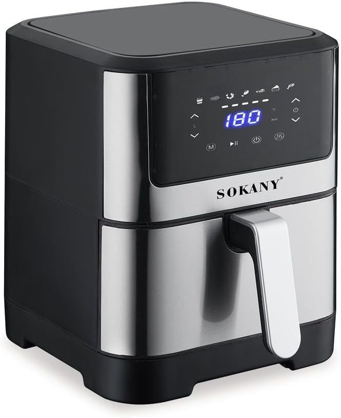 ΦΡΙΤΕΖΑ ΑΕΡΟΣ (AIR FRYER) 7L, 1800W – SOKANY ΦΡΙΤΕΖΑ ΑΕΡΟΣ (AIR FRYER) 7L, 1800W - SOKANY