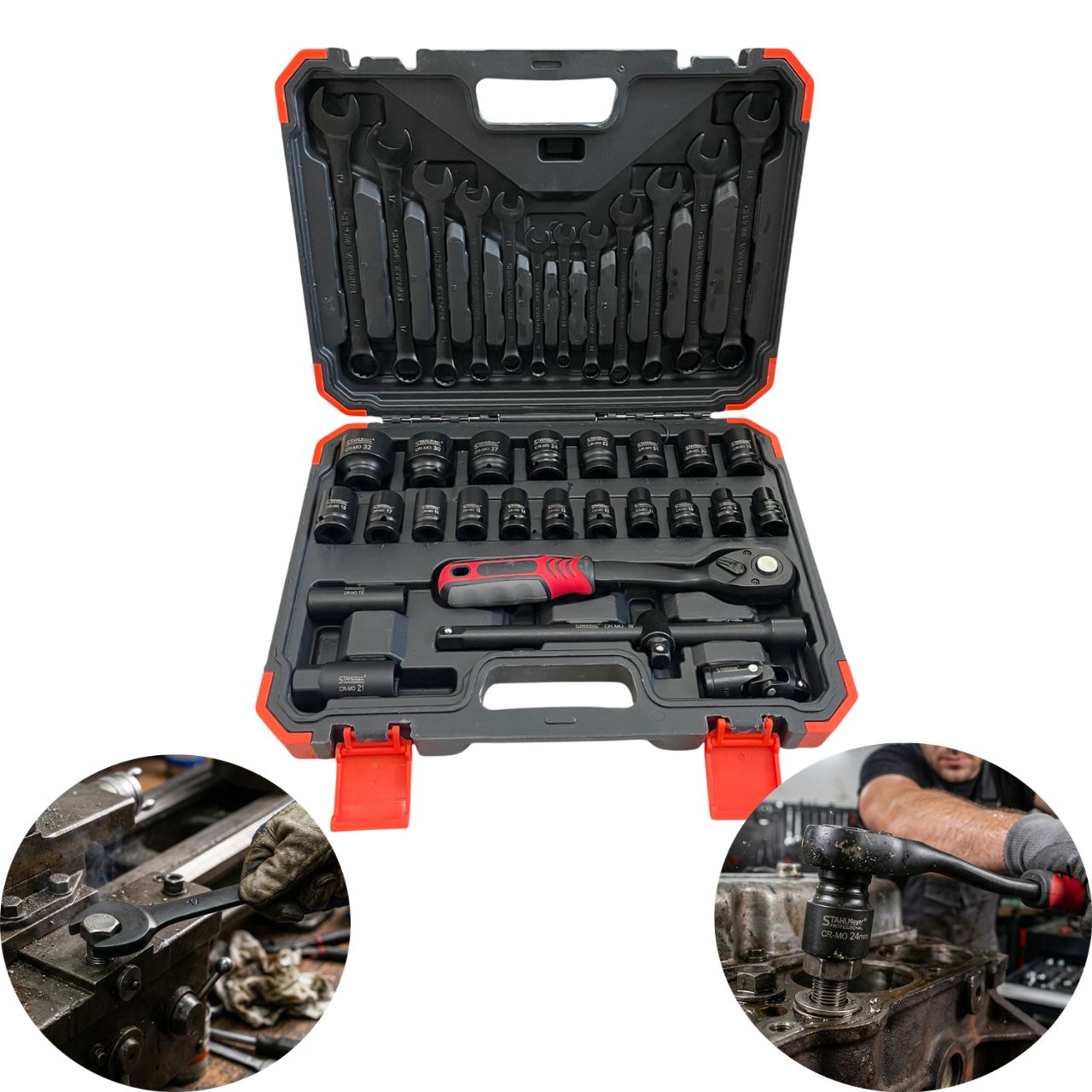 ΣΕΤ ΚΡΟΥΣΤΙΚΑ ΚΑΡΥΔΑΚΙΑ 1/2″ 37 ΤΕΜΑΧΙΑ – STAHLMAYER ΣΕΤ ΚΡΟΥΣΤΙΚΑ ΚΑΡΥΔΑΚΙΑ 1/2" 37 ΤΕΜΑΧΙΑ - STAHLMAYER - Image 3