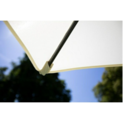 Alternative view of ΟΜΠΡΕΛΑ ΚΗΠΟΥ Φ300 CM ΑΔΙΑΒΡΟΧΗ ΜΕ ΠΡΟΣΤΑΣΙΑ UV - ΛΕΥΚΟ ΤΗΣ ΑΜΜΟΥ