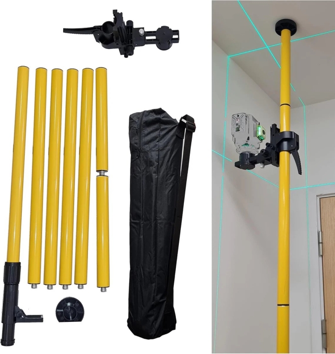 ΤΗΛΕΣΚΟΠΙΚΟΣ ΟΡΘΟΣΤΑΤΗΣ ΛΕΪΖΕΡ 420CM ΜΕ ΒΑΣΗ ΚΑΙ ΠΡΟΕΚΤΑΣΗ ΤΗΛΕΣΚΟΠΙΚΟΣ ΟΡΘΟΣΤΑΤΗΣ ΛΕΪΖΕΡ 420CM ΜΕ ΒΑΣΗ ΚΑΙ ΠΡΟΕΚΤΑΣΗ - Image 4