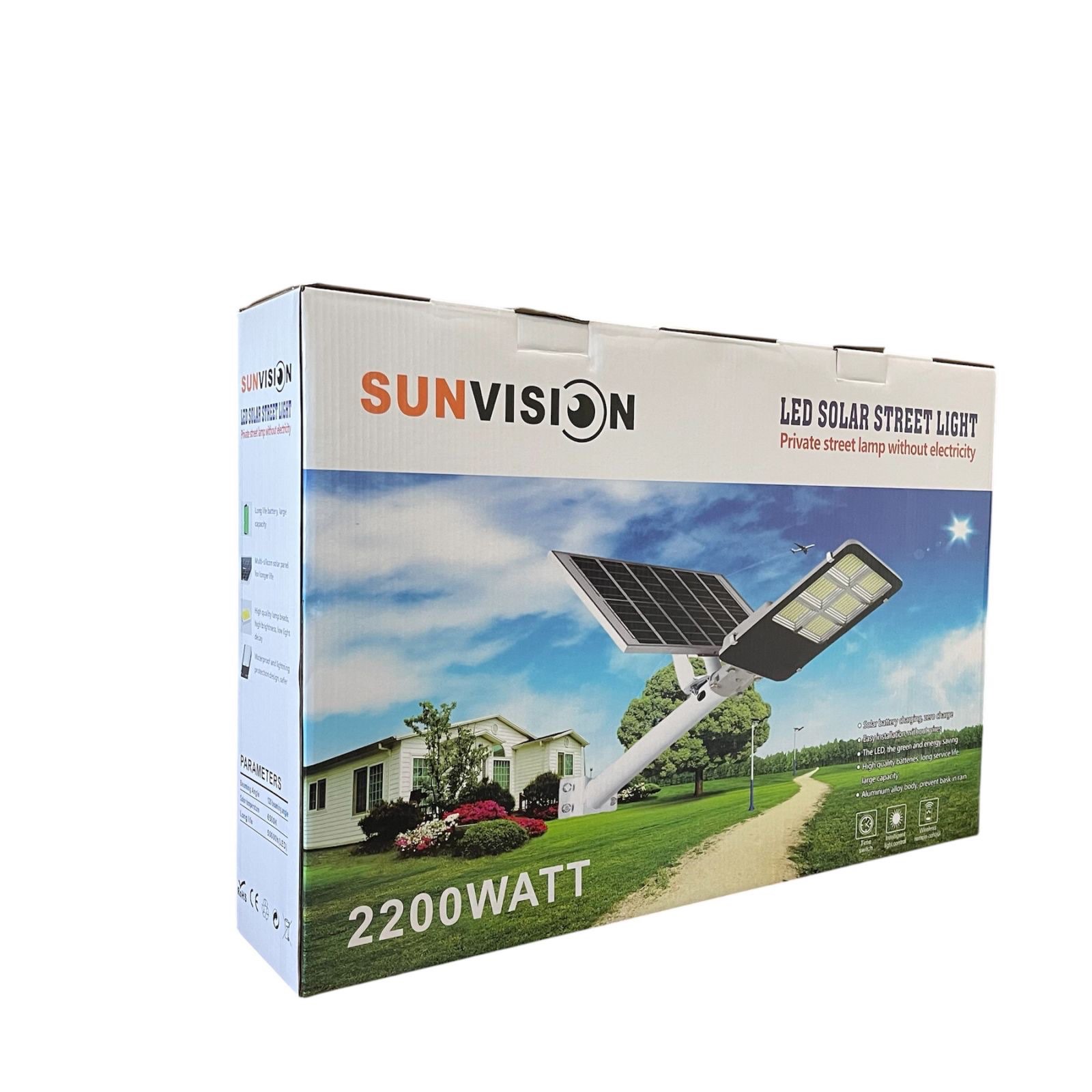 ΗΛΙΑΚΟΣ ΠΡΟΒΟΛΕΑΣ ΔΡΟΜΟΥ ΚΑΙ ΚΗΠΟΥ SUNVISION 2200W ΜΕ ΣΤΗΡΙΓΜΑ ΗΛΙΑΚΟΣ ΠΡΟΒΟΛΕΑΣ ΔΡΟΜΟΥ ΚΑΙ ΚΗΠΟΥ SUNVISION 2200W ΜΕ ΣΤΗΡΙΓΜΑ - Image 7