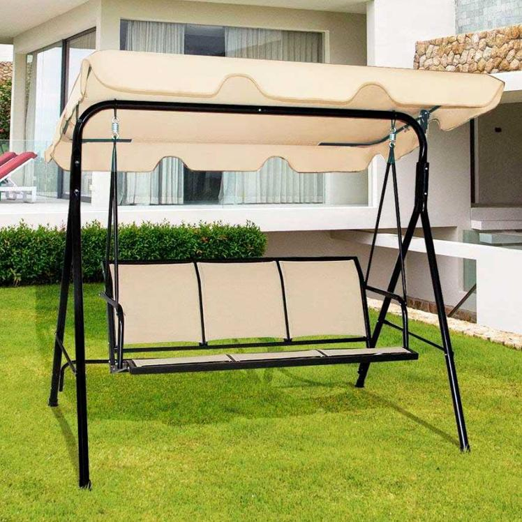 ΤΡΙΘΕΣΙΑ ΚΟΥΝΙΑ ΚΗΠΟΥ ΜΕ ΣΚΙΑΣΤΡΟ ΕΩΣ 300kg – ΜΠΕΖ ΤΡΙΘΕΣΙΑ ΚΟΥΝΙΑ ΚΗΠΟΥ ΜΕ ΣΚΙΑΣΤΡΟ ΕΩΣ 300kg - ΜΠΕΖ - Image 5