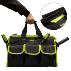 ΤΣΑΝΤΑ ΕΡΓΑΛΕΙΩΝ HUEPAR TB01 - 48 × 25 × 33 CM - 20 ΘΗΚΕΣ / ΕΠΑΓΓΕΛΜΑΤΙΚΗ ΑΔΙΑΒΡΟΧΗ ΤΣΑΝΤΑ