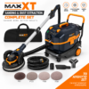 Επαγγελματικό Σετ MAXXT – Τριβείο Γυψοσανίδας MBLS400F Brushless 400W + Σκούπα Αναρρόφησης MVC3800 1400W