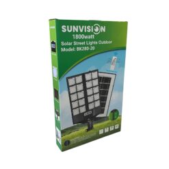 Alternative view of ΗΛΙΑΚΟΣ LED ΠΡΟΒΟΛΕΑΣ 1800W 20 LED SUNVISION BK280-20