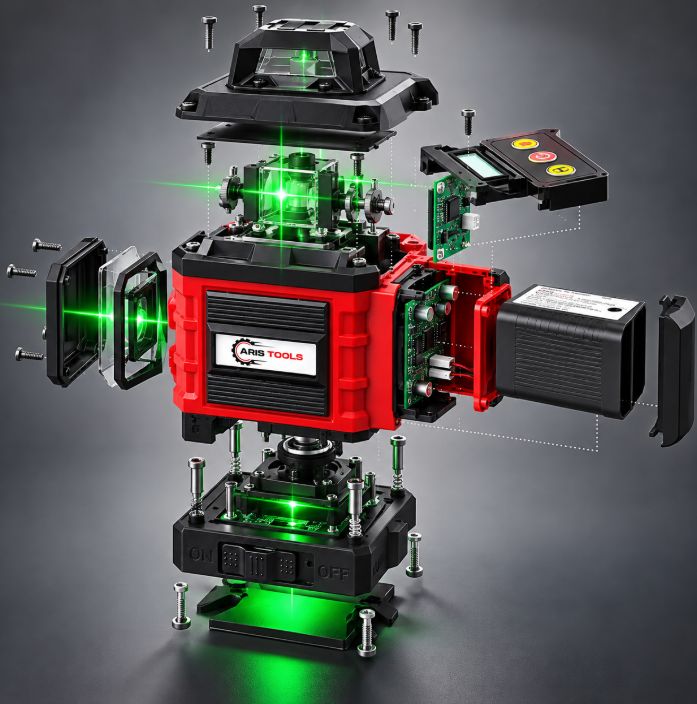ΕΠΑΓΓΕΛΜΑΤΙΚΟ ΑΥΤΟΕΠΙΠΕΔΟΥΜΕΝΟ LASER 4D 16 ΓΡΑΜΜΩΝ ΜΕ ΤΡΙΠΟΔΟ ΚΑΙ ΑΞΕΣΟΥΑΡ ΕΠΑΓΓΕΛΜΑΤΙΚΟ ΑΥΤΟΕΠΙΠΕΔΟΥΜΕΝΟ LASER 4D 16 ΓΡΑΜΜΩΝ ΜΕ ΤΡΙΠΟΔΟ ΚΑΙ ΑΞΕΣΟΥΑΡ - Image 3