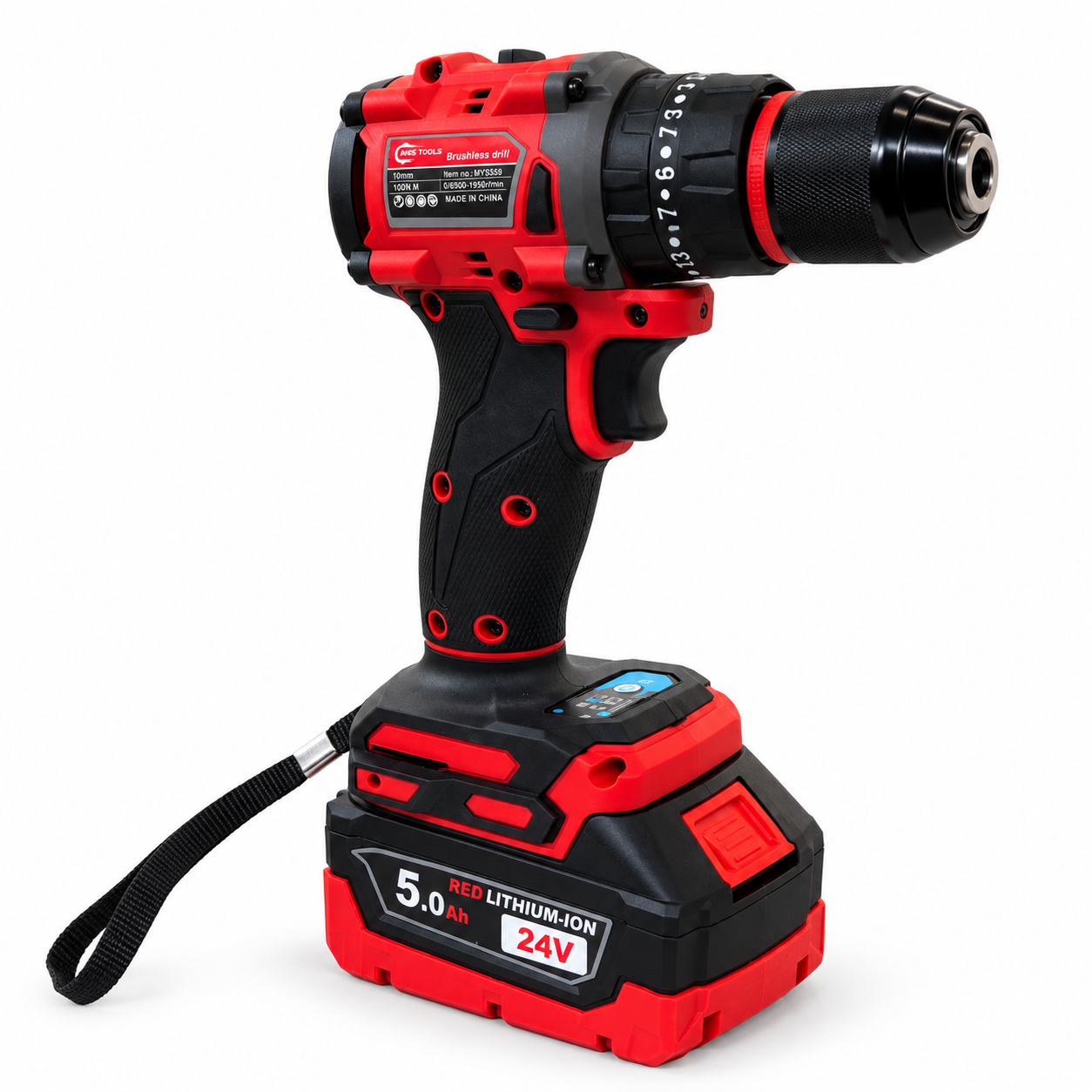 ΔΡΑΠΑΝΟΚΑΤΣΑΒΙΔΟ 24V BRUSHLESS ΜΕ 2 ΜΠΑΤΑΡΙΕΣ 5.0Ah ΚΑΙ ΦΟΡΤΙΣΤΗ ΔΡΑΠΑΝΟΚΑΤΣΑΒΙΔΟ 24V BRUSHLESS ΜΕ 2 ΜΠΑΤΑΡΙΕΣ 5.0Ah ΚΑΙ ΦΟΡΤΙΣΤΗ - Image 12