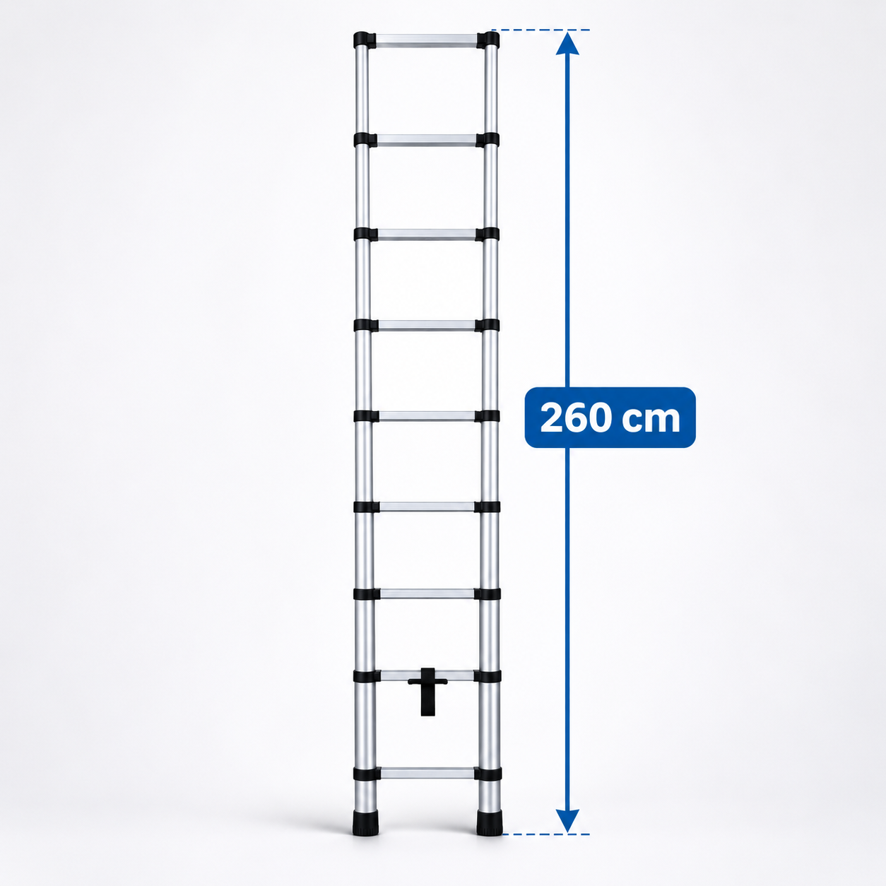 ΤΗΛΕΣΚΟΠΙΚΗ ΑΛΟΥΜΙΝΕΝΙΑ ΣΚΑΛΑ 260cm ΤΗΛΕΣΚΟΠΙΚΗ ΑΛΟΥΜΙΝΕΝΙΑ ΣΚΑΛΑ 260cm