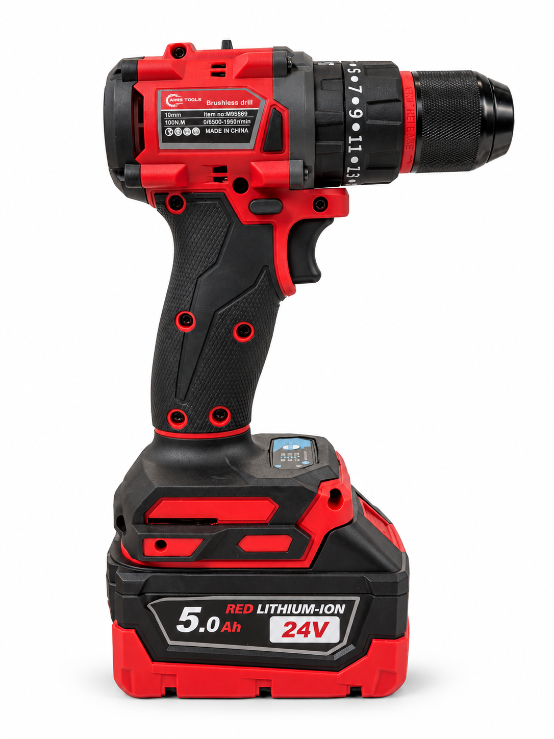 ΔΡΑΠΑΝΟΚΑΤΣΑΒΙΔΟ 24V BRUSHLESS ΜΕ 2 ΜΠΑΤΑΡΙΕΣ 5.0Ah ΚΑΙ ΦΟΡΤΙΣΤΗ ΔΡΑΠΑΝΟΚΑΤΣΑΒΙΔΟ 24V BRUSHLESS ΜΕ 2 ΜΠΑΤΑΡΙΕΣ 5.0Ah ΚΑΙ ΦΟΡΤΙΣΤΗ - Image 14